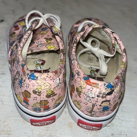 Vans X Peanuts Toddlers' Authentic Trainers - Dance Party/Pink | size 6.5 - Picture 3 of 7